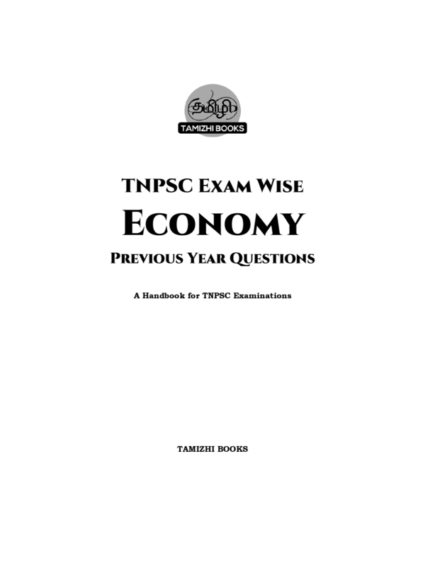 Exam-Wise-Economy-2011-2025-EM-2.0-1_page-0001.webp TNPSC Exam Wise Economy Previous Year Questions- 2nd Edition