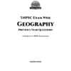 TNPSC Exam Wise Geography Previous Year Questions- 2nd Edition