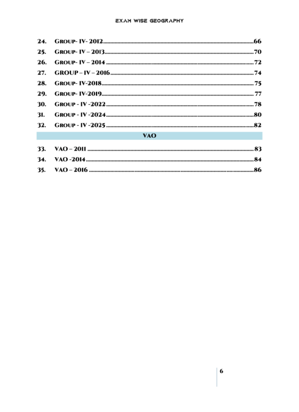 TNPSC Exam Wise Geography Previous Year Questions- 2nd Edition