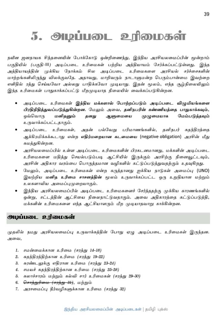 11 Basics of Indian Polity: இந்திய அரசியலமைப்பின் அடிப்படைகள்