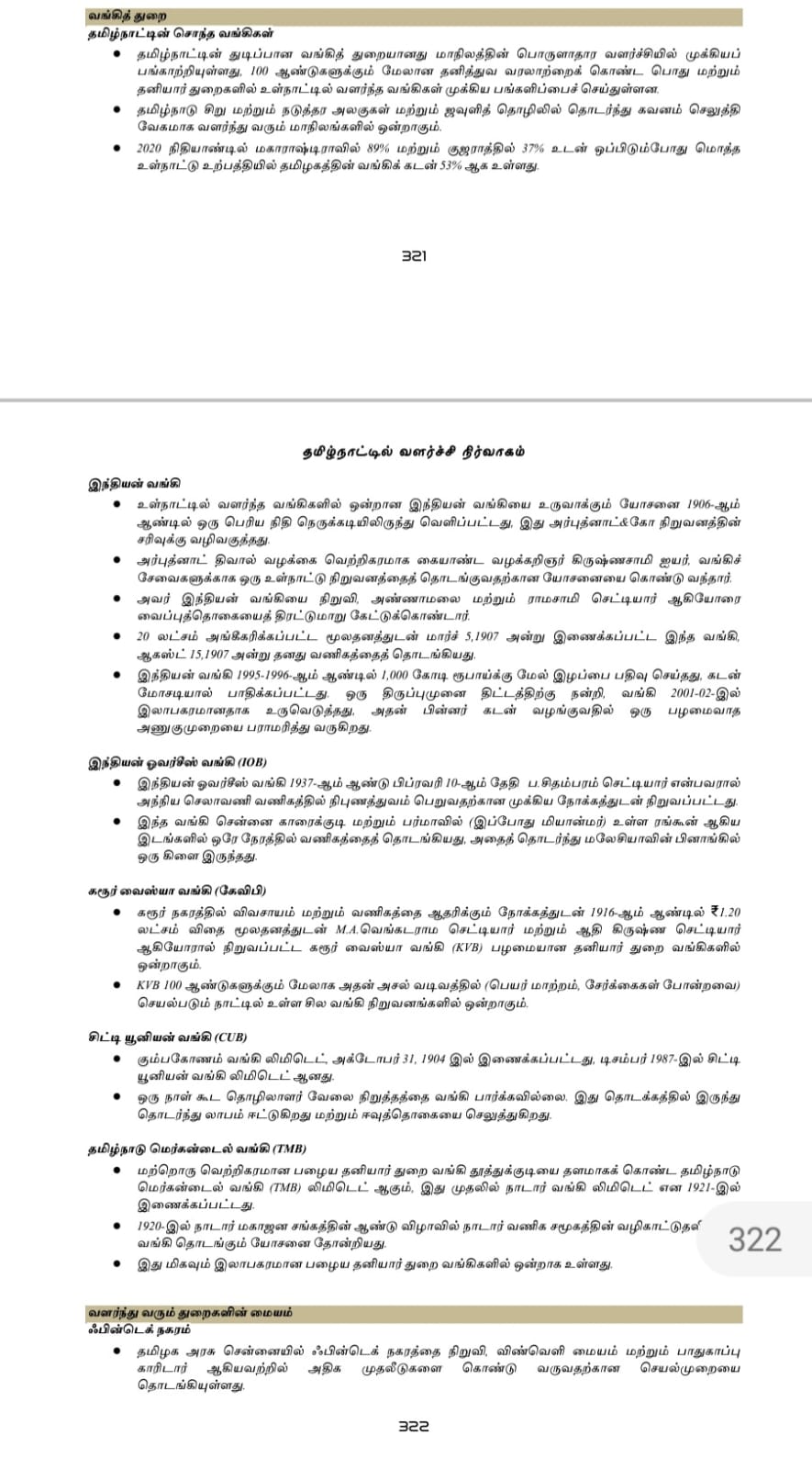 11 Tamilnattil Valarchi Nirvagam: தமிழ்நாட்டில் வளர்ச்சி நிர்வாகம்