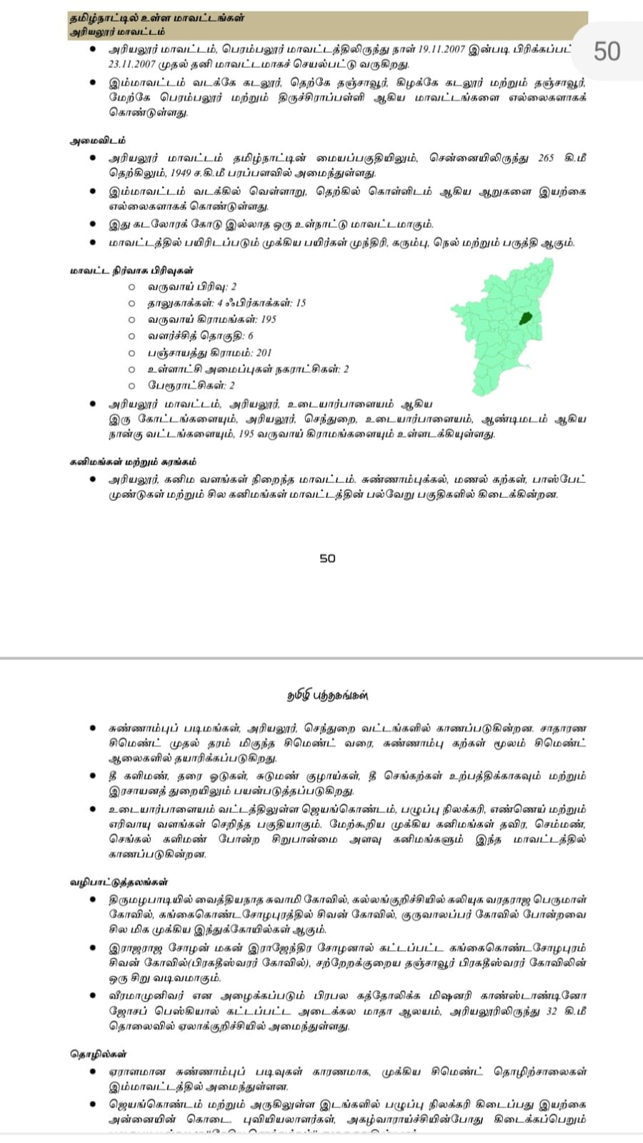 7 Tamilnattil Valarchi Nirvagam: தமிழ்நாட்டில் வளர்ச்சி நிர்வாகம்