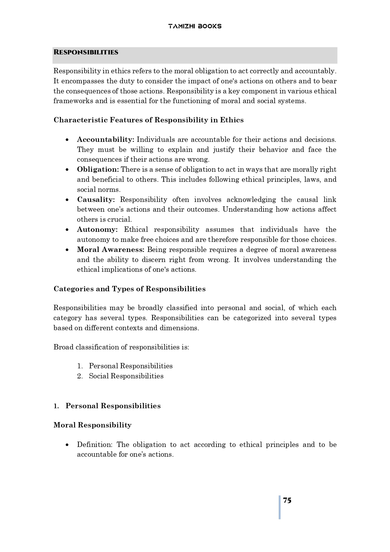 75 Ethics and Integrity