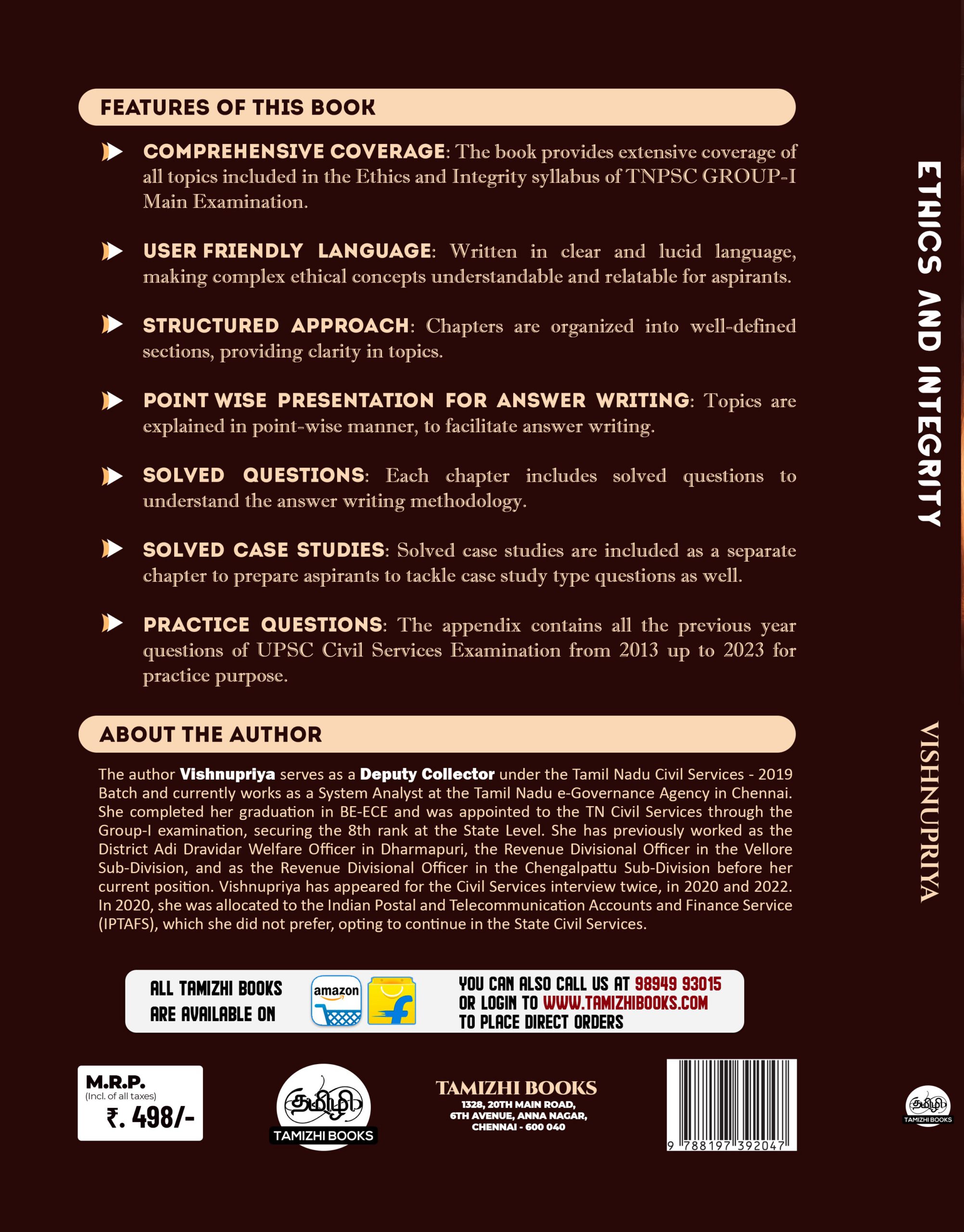 Back COVER_Ethics and Integrity copy Ethics and Integrity