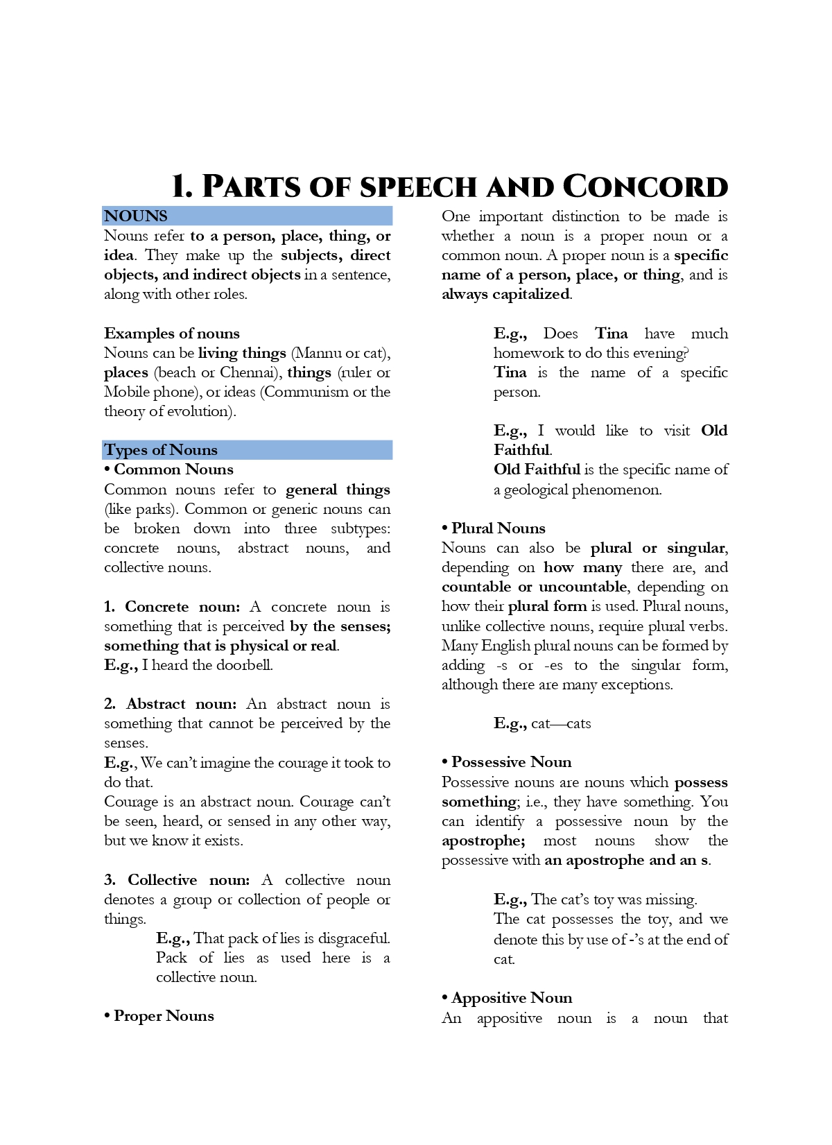 General English for TNPSC