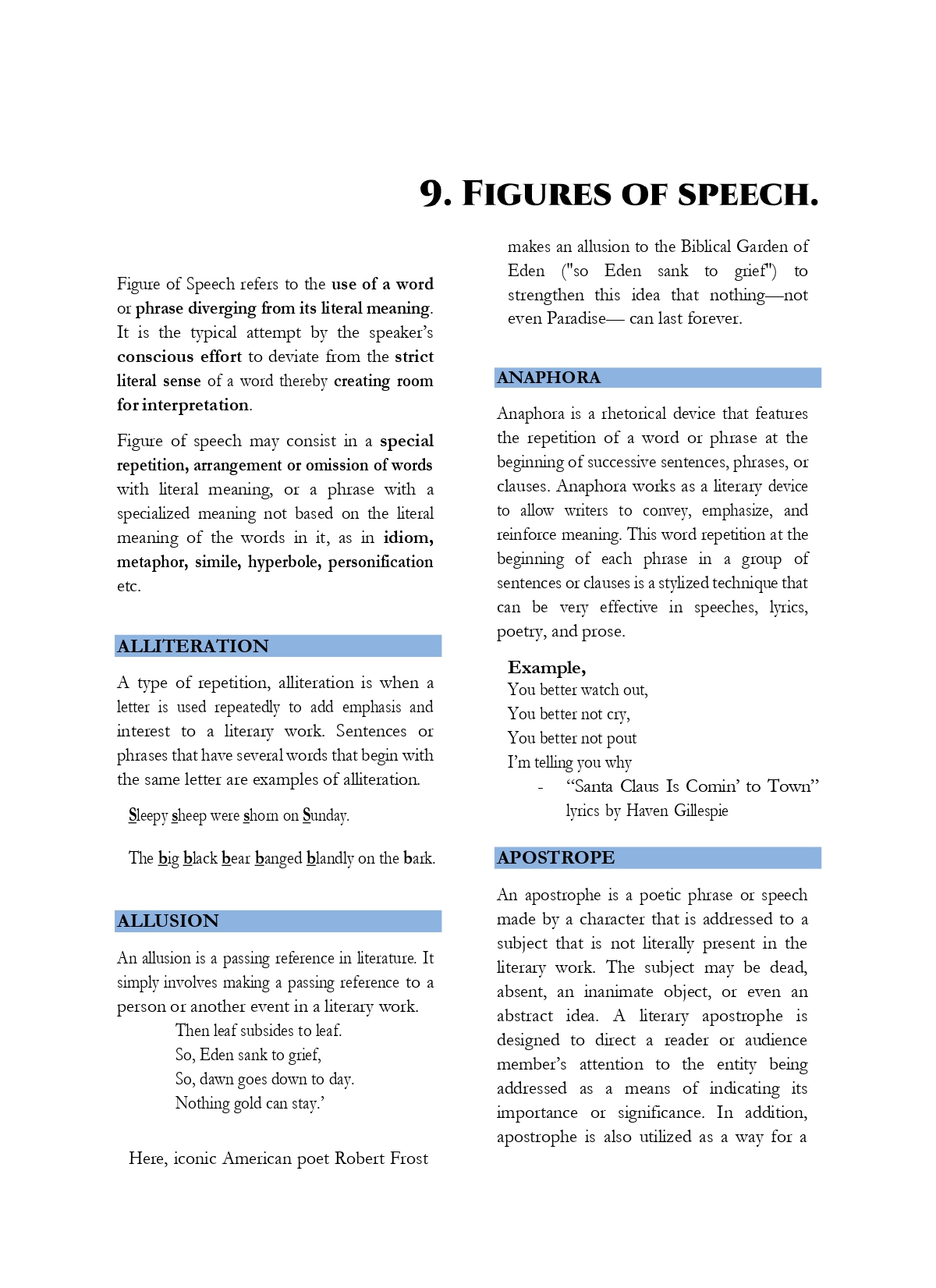 General English for TNPSC