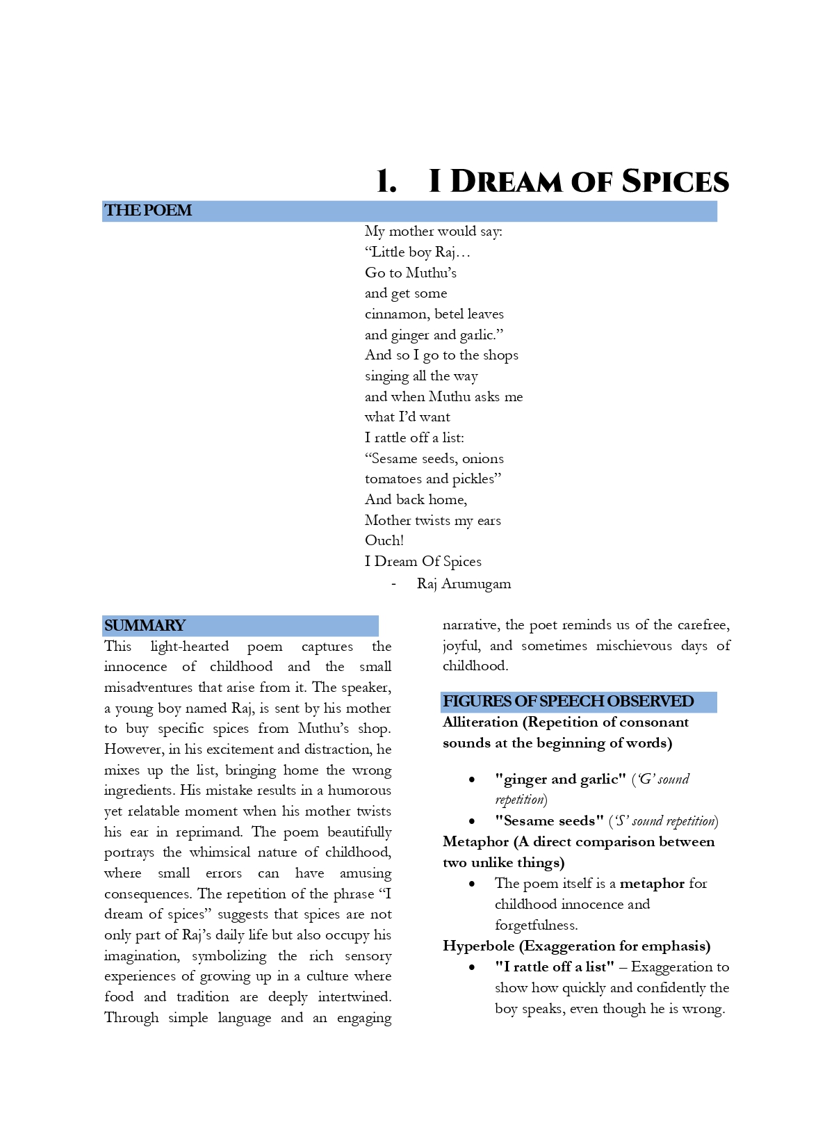 General English for TNPSC