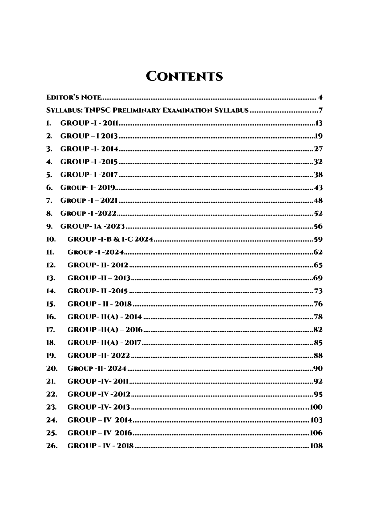 TNPSC Exam Wise Science Previous Year Questions