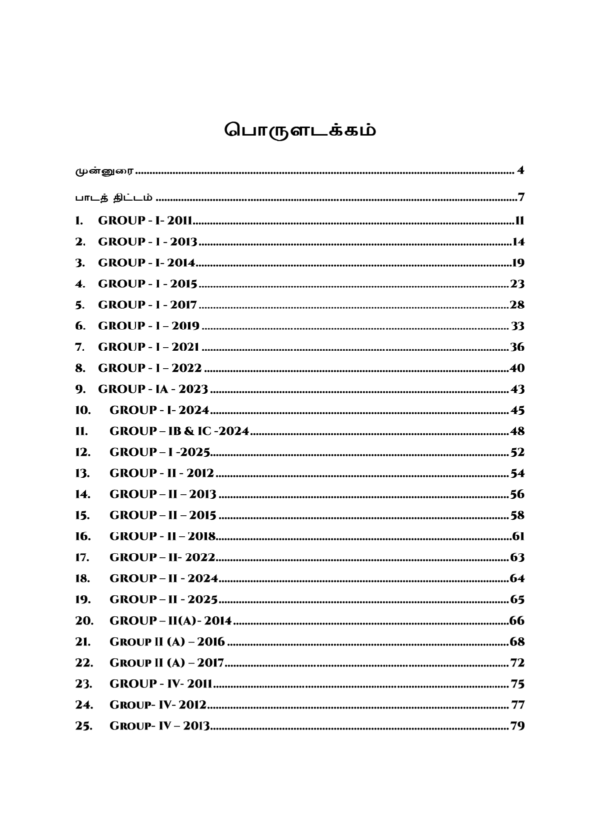 Munthiya andukalin TNPSC Thervil Podhu arivu& Nadapu Nikalvukal  Vinakalin Thodari