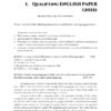 UPSC Qualifying Paper English- 13 PREVIOUS YEARS MAINS PAPERS (2013-2025) Questions