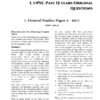 Topic Wise CSAT UPSC Preliminary Previous Years Questions Bank (2011-2025)